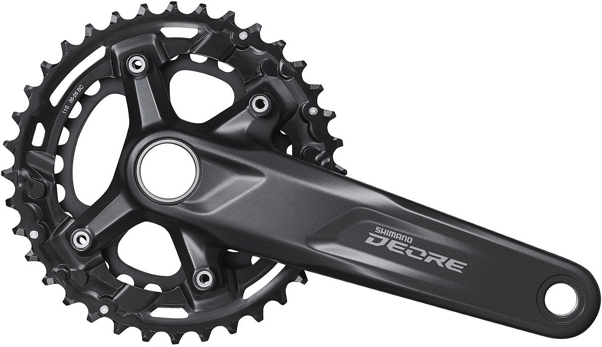 Shimano Kettenradgarnitur Deore FCM5100 2-PIECE  36x26 Zähne schwarz 175 mm EFCM51002EX66