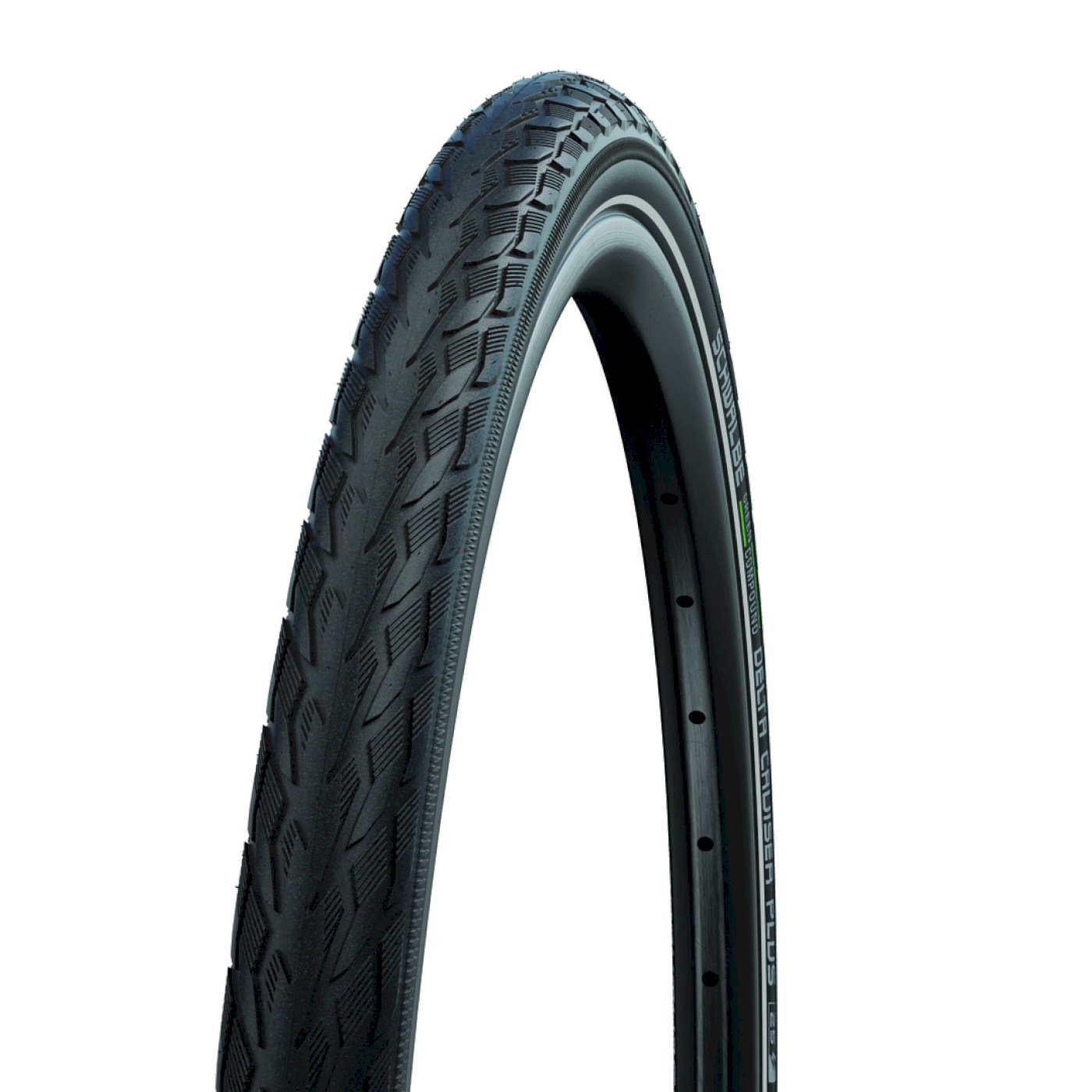 Schwalbe Fahrradreifen Delta Cruiser Plus HS 431 schwarz Reflex 47-406 20x1,75 11101072.01