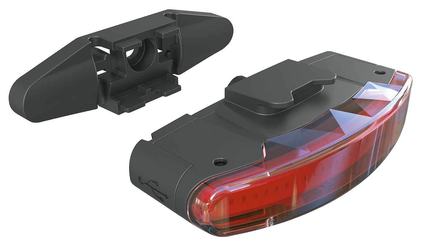 SKS LED-Rücklicht für Gepäckträger Infinity