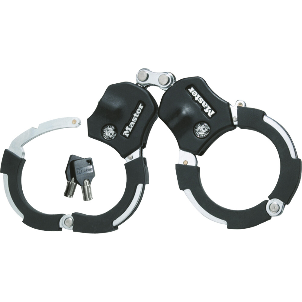 Handschellenschloss Street Cuff 8200 Schwarz Weite Bügel: 76 mm Schlüssel