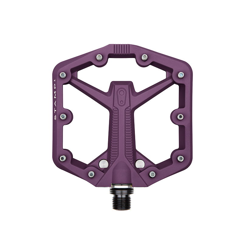 crankbrothers Plattformpedal Stamp 1 Gen 2 Large Größe L 43-49 purple  SB-Verpackung