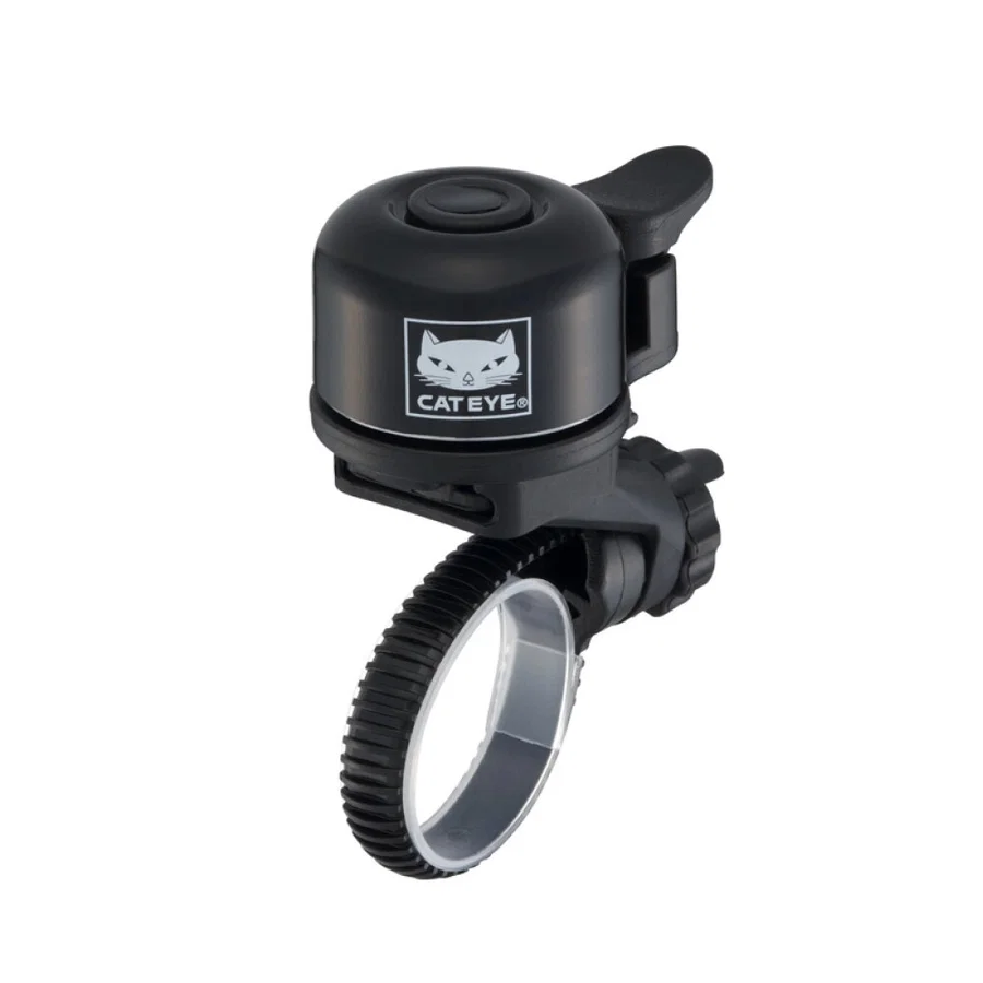 CATEYE Mini-Glocke Alu 19-32 mm schwarz OH-1100 SB-Verpackung