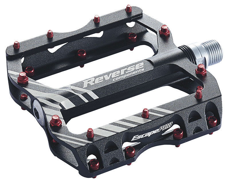 Reverse Plattformpedal Escape Pro schwarz/rot  SB-Verpackung