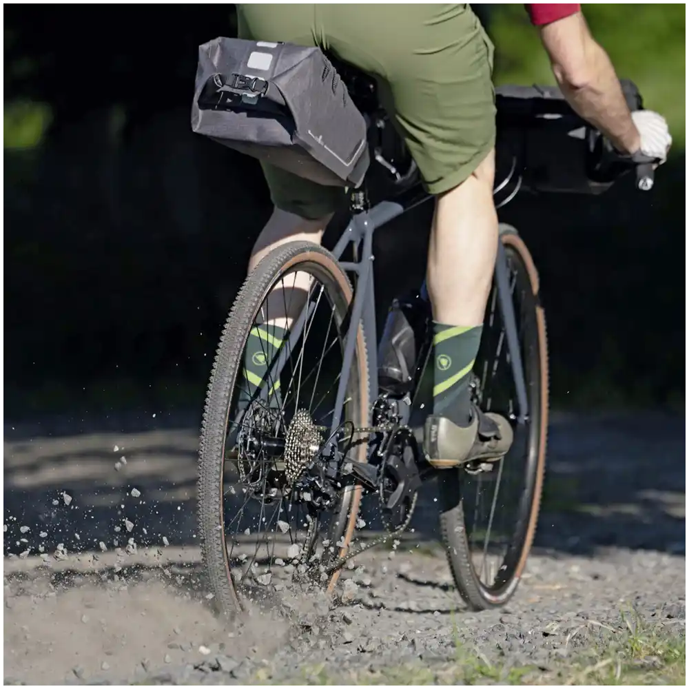 KLICKfix Bikepack X Compact Waterproof Inkl. Contour Sattel Adapter grau