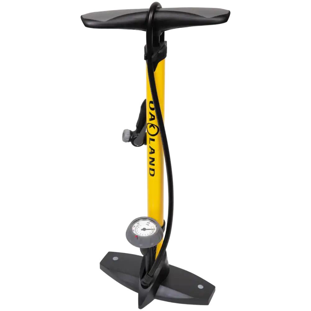 Oakland Standpumpe  Floor-Pump  gelb