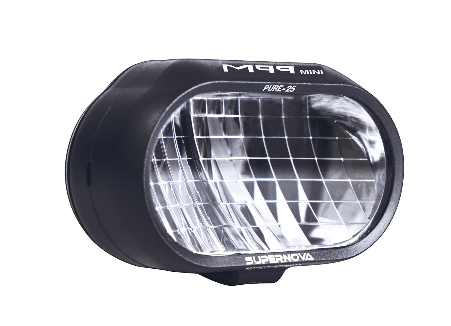 Supernova E-Bike LED Scheinwerfer M99 Mini Pure-25 schwarz 150 Lux, 450 Lumen
