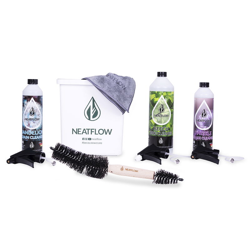 NEATFLOW Fahrrad-Reinigungs Set Starter Kit 2.0 Inhalt siehe Text