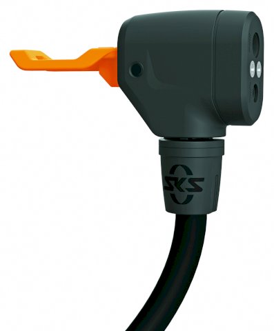 SKS Pumpenkopf MULTIVALVE EASY Pumpenkopf schwarz/orange