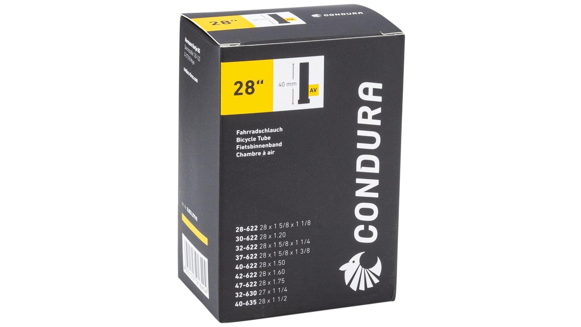 CONDURA SCHLAUCH 28" AV40 28/47-622/635