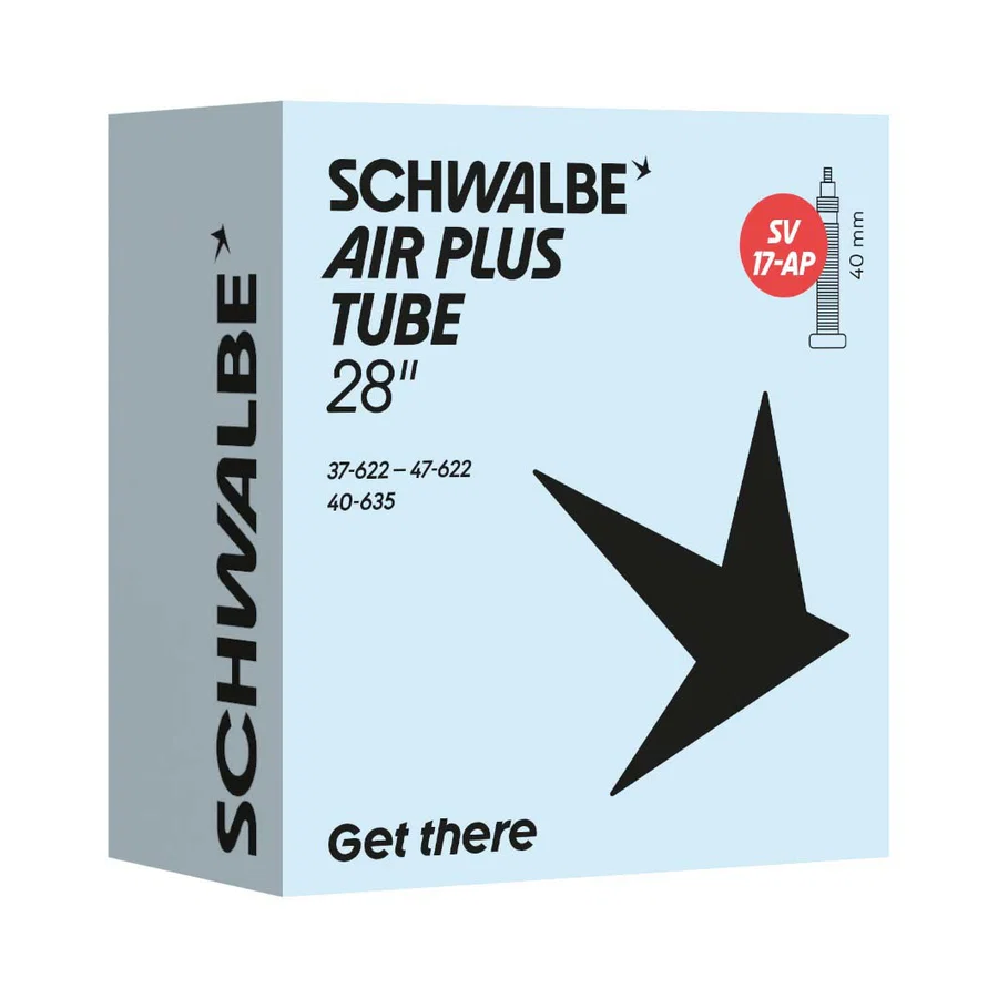 Schwalbe Fahrradschlauch Air Plus 28" SV 17AP 40 mm 37/47-622/635