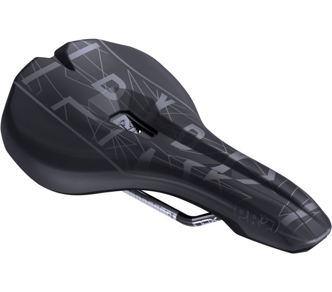 Fahrradsattel MSU 1.3 E-MTB 152 mm Schwarz Edelstahl Gestell