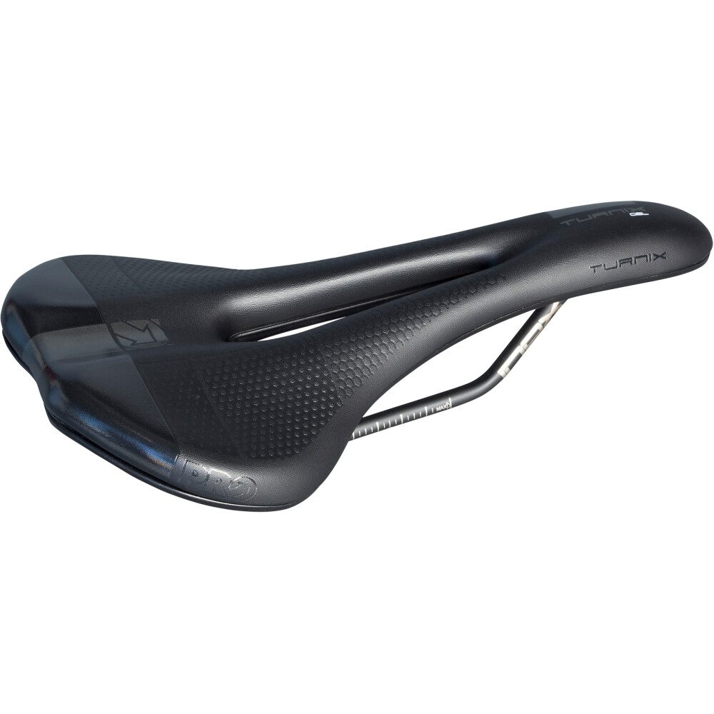 Fahrradsattel Turnix Gel 142 mm Schwarz Edelstahl Gestell