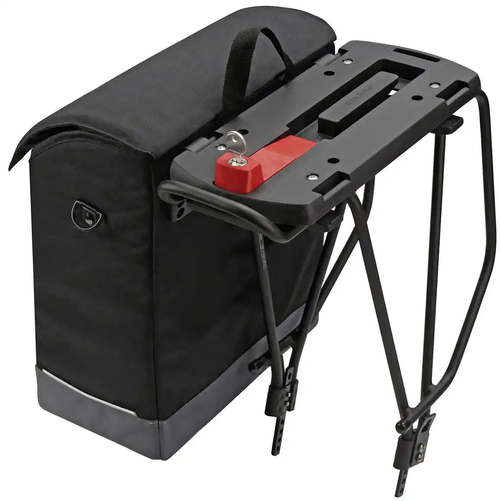 KLICKfix Gepäckträger Adapter   schwarz