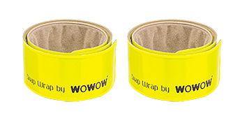 WOWOW Reflex-Band Snap Wrap Reflomax gelb
