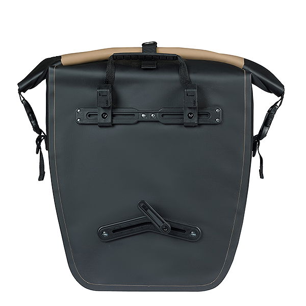 Basil Einzeltasche Rivo L sand/schwarz