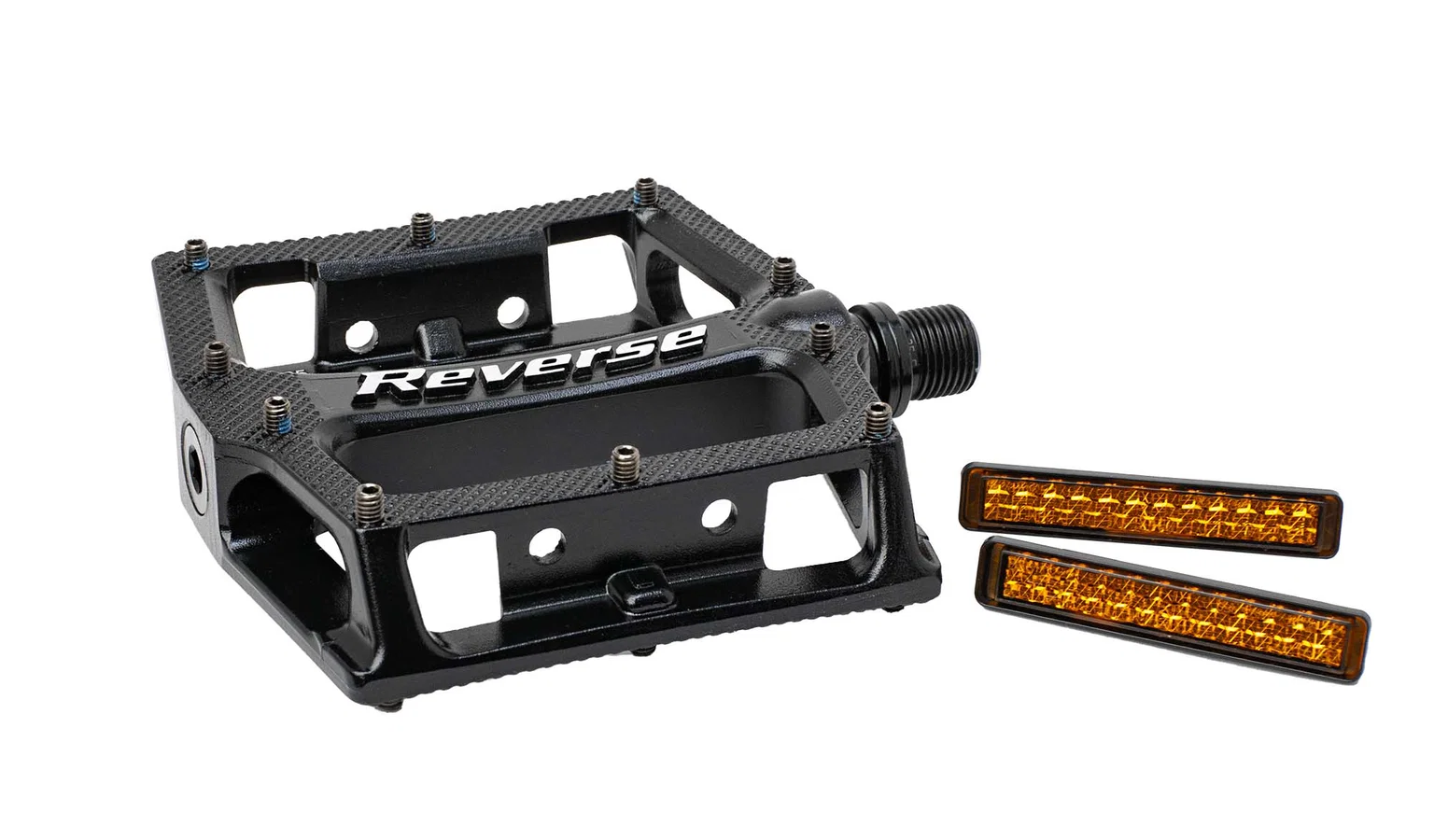Reverse Plattformpedal Super Shape 3D V2 schwarz  SB-Verpackung