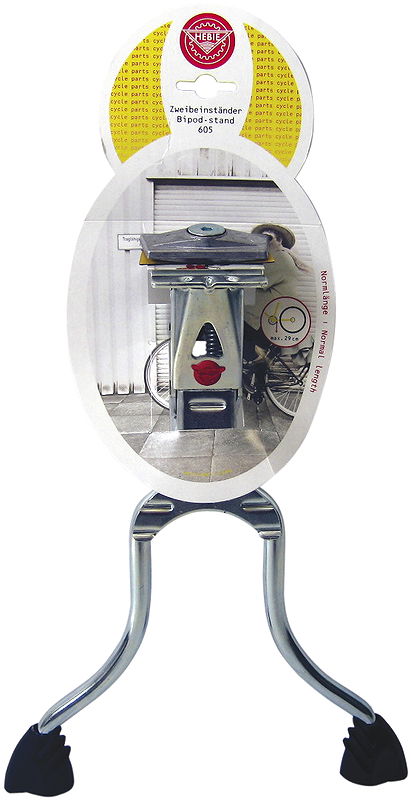 Hebie Zweibeinständer REX  silber M 24"- 29"