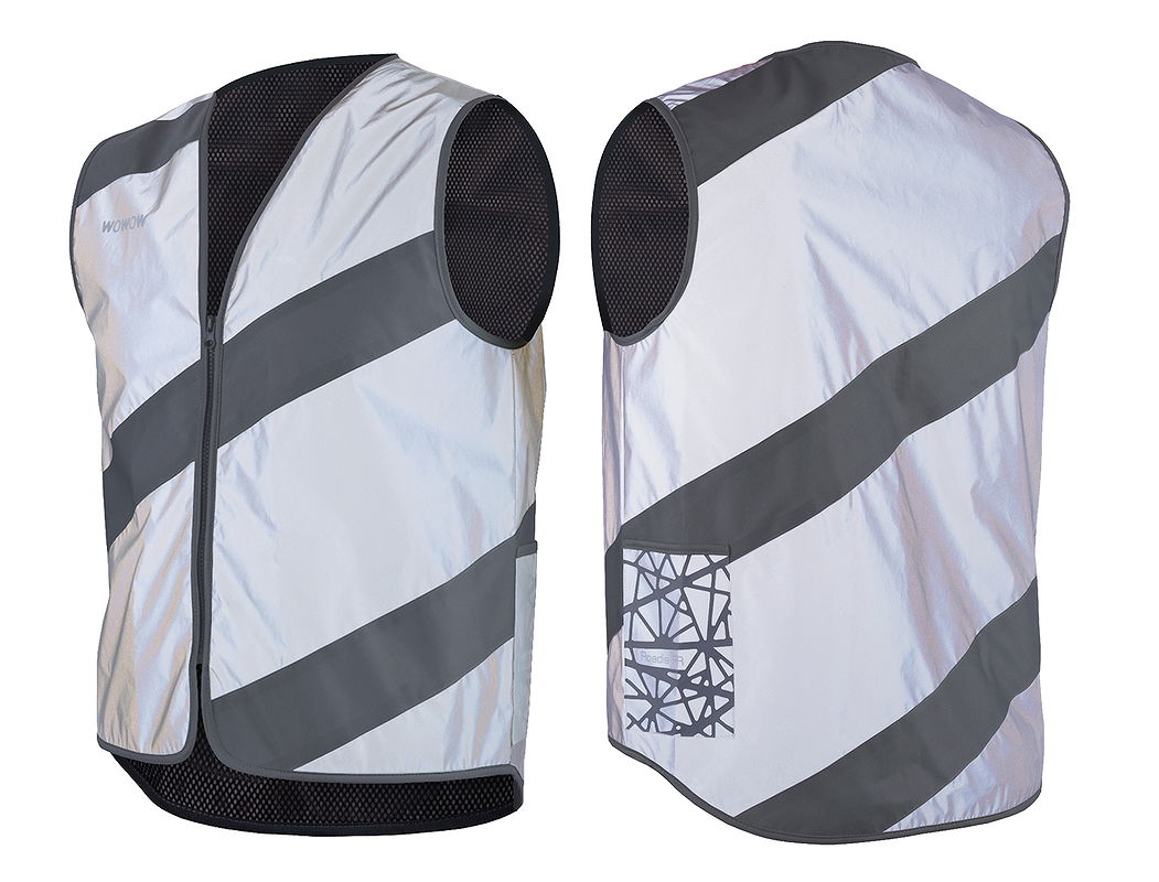 WOWOW Reflexweste Roadie Jacket Full Reflective M