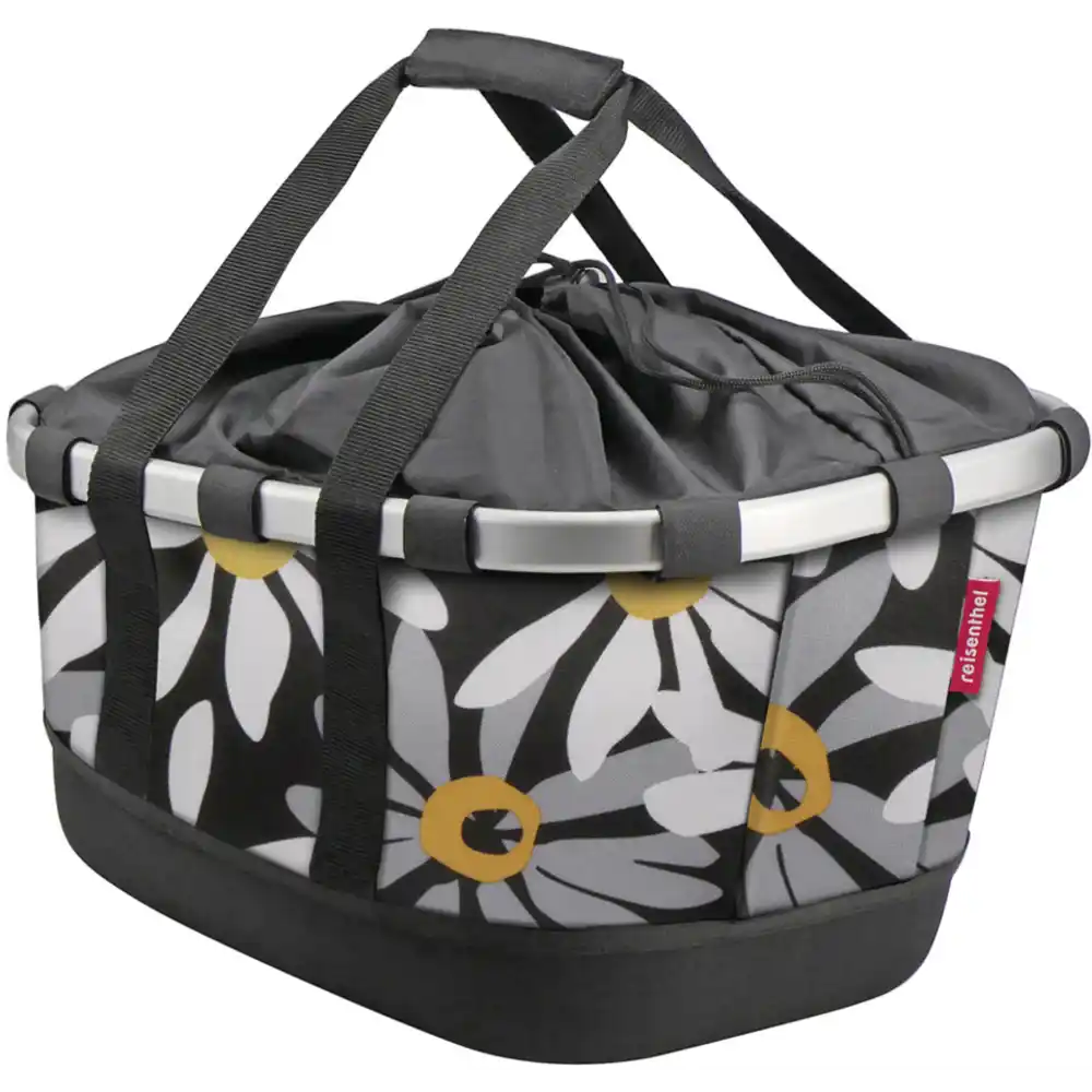 KLICKfix Gepäckträgerkorb Reisenthel Bikebasket GT mit KLICKfix UniKlip 2 Adapter magarite