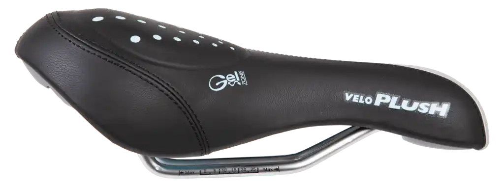Velo Gel Zone Sportsattel Damen  schwarz / grau/blau