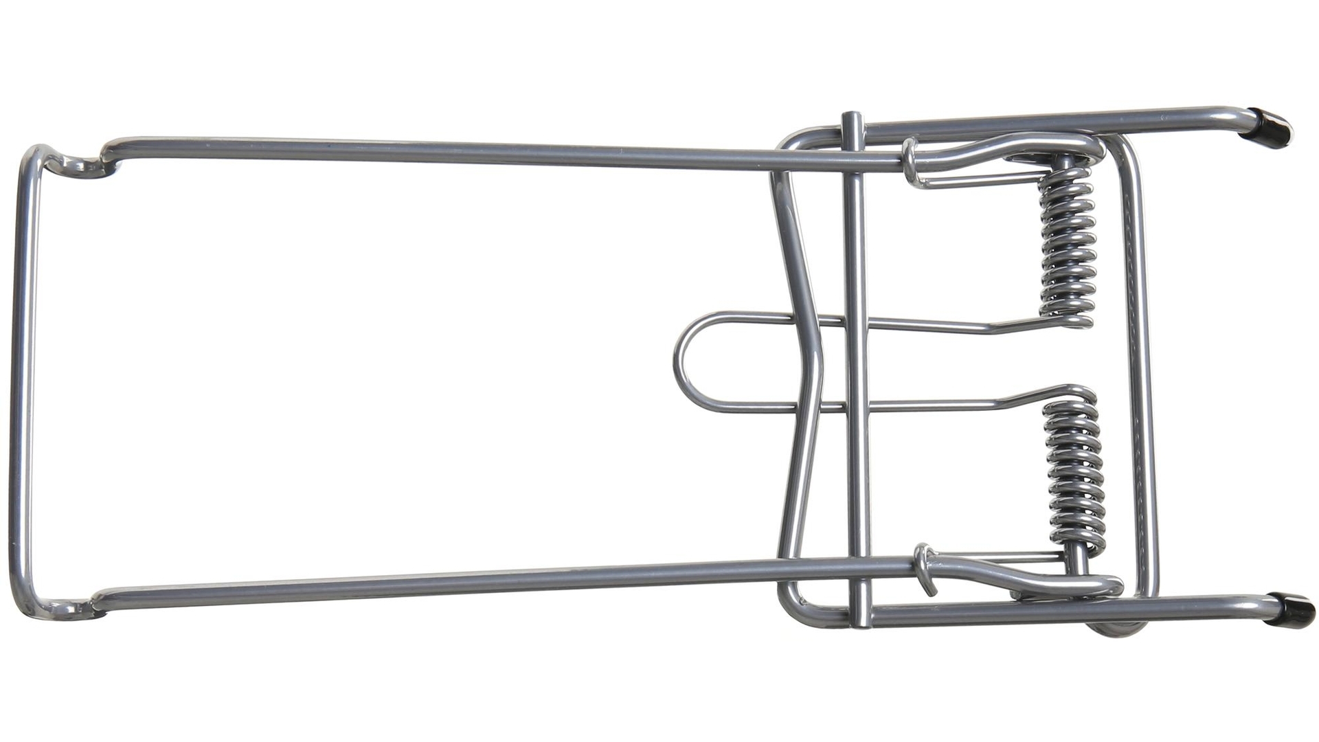 FEDERKLAPPE "CLIP ON" SILBER PULVERBESCHICHTET