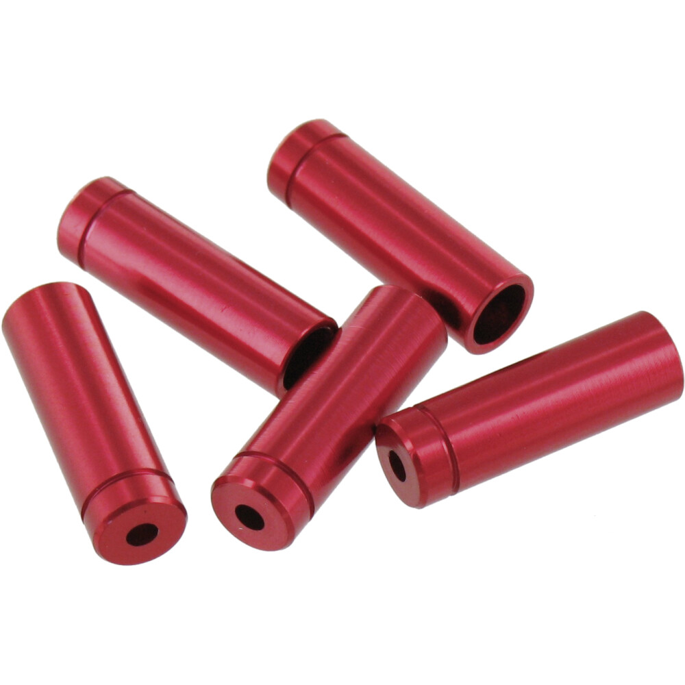 100 Stück. Außenhüllenendkappen FR-01950 Rot