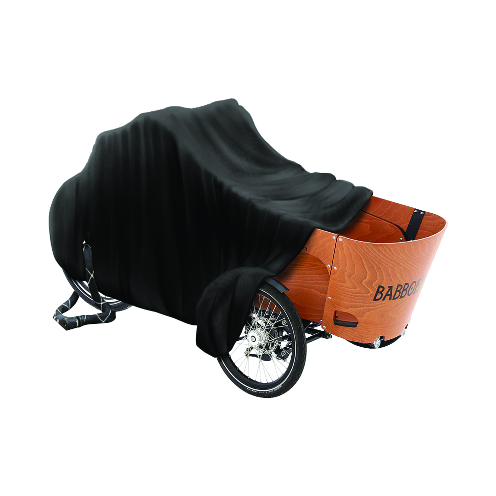 DS COVERS Fahrrad-Garage Outdoor Cargo-Bike für 3 Räder, ohne Regenzelt schwarz