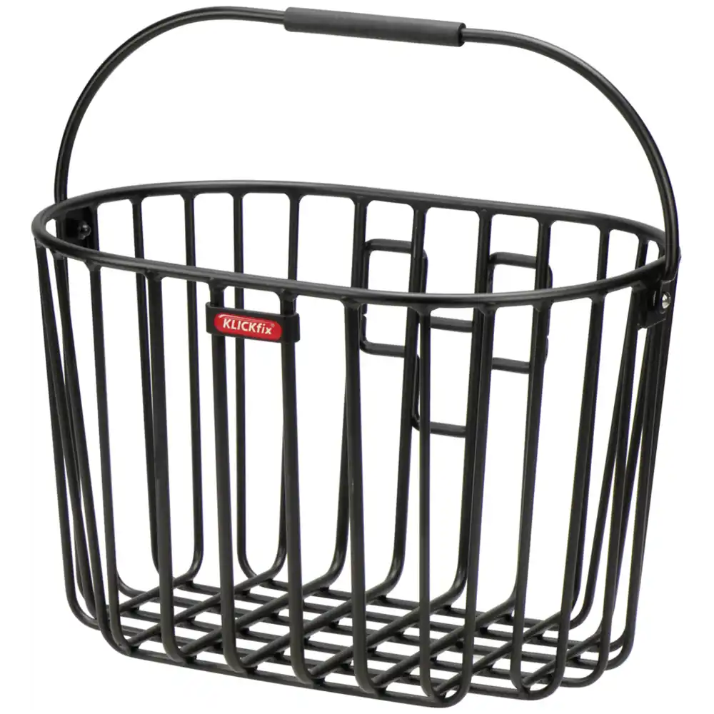 KLICKfix Alumino Korb  schwarz Lenkerkorb