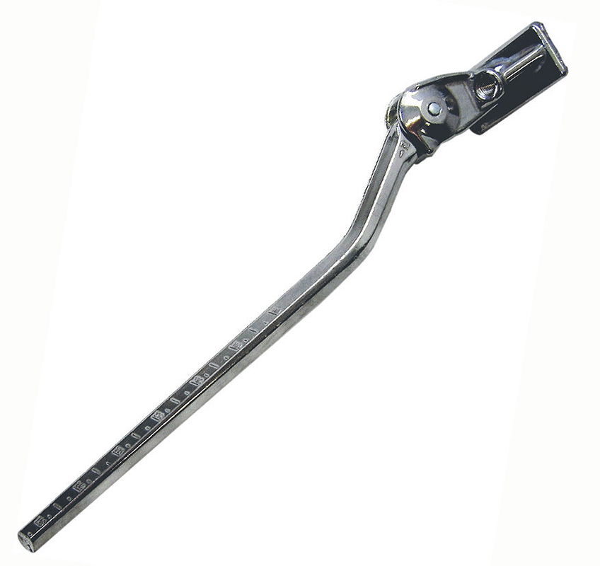 Pletscher Mittelbauständer ESGE Standard metallic-silber 26"/ 265 mm