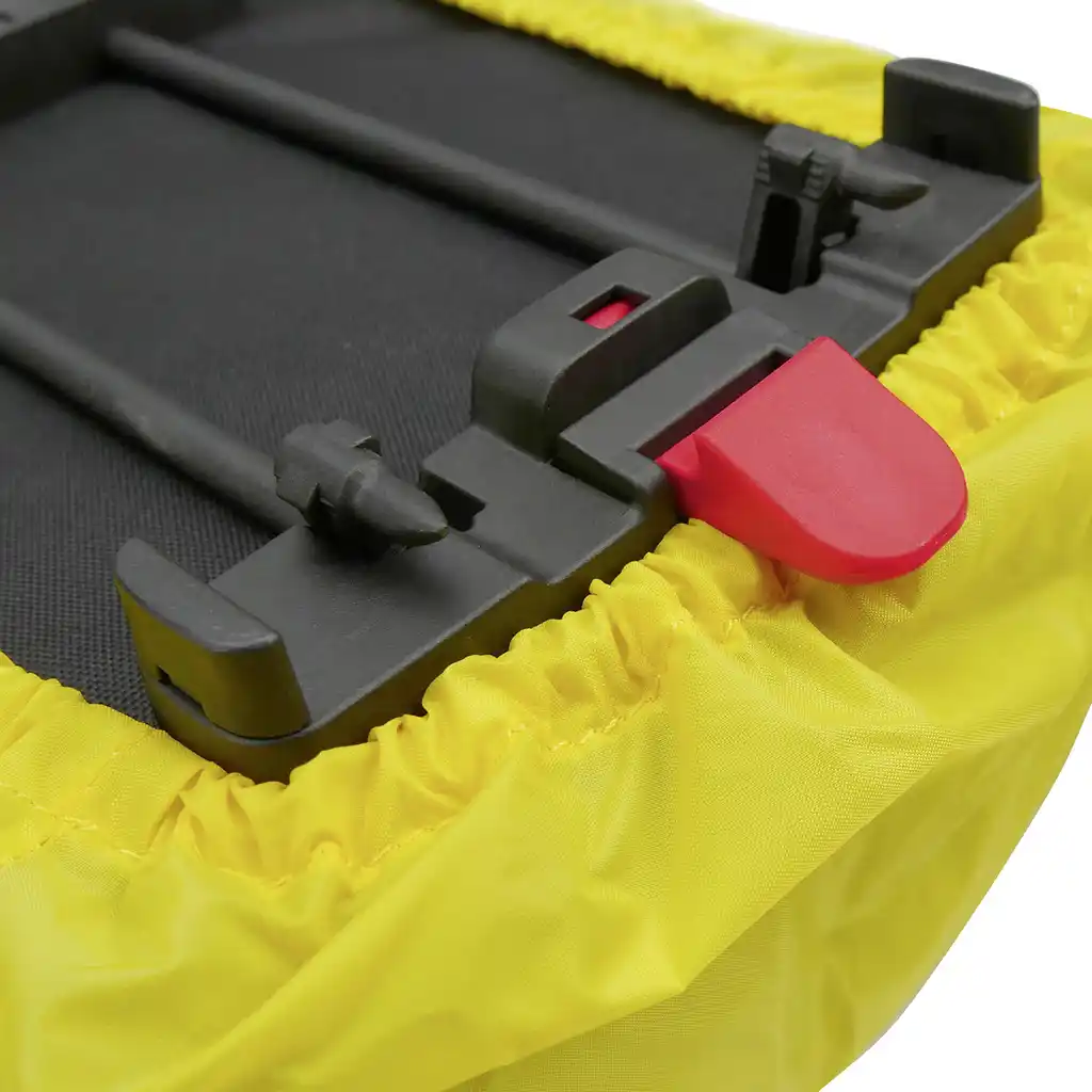 KLICKfix Rackpack XL mit KLICKfix UniKlip 2 Adapter schwarz Gepäckträgertasche