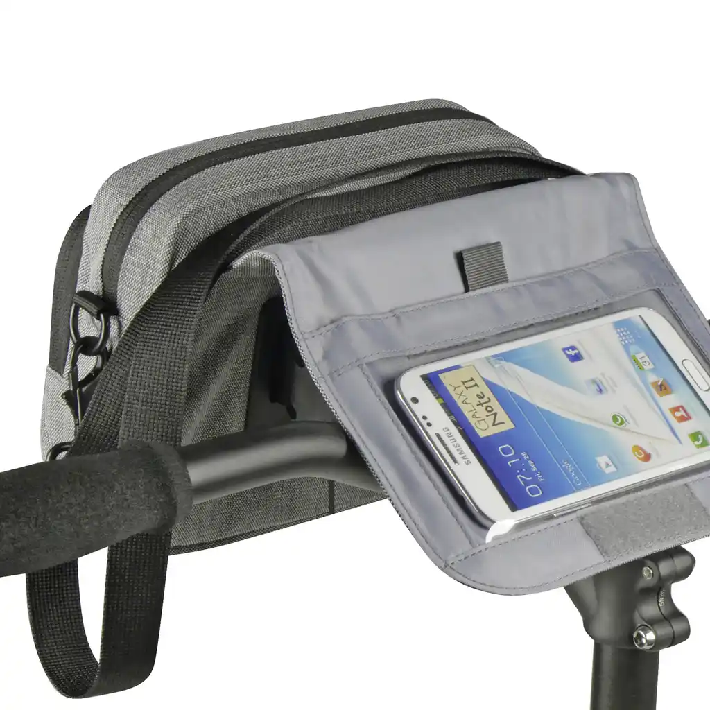 KLICKfix Smartbag Touch  grau Lenkertasche