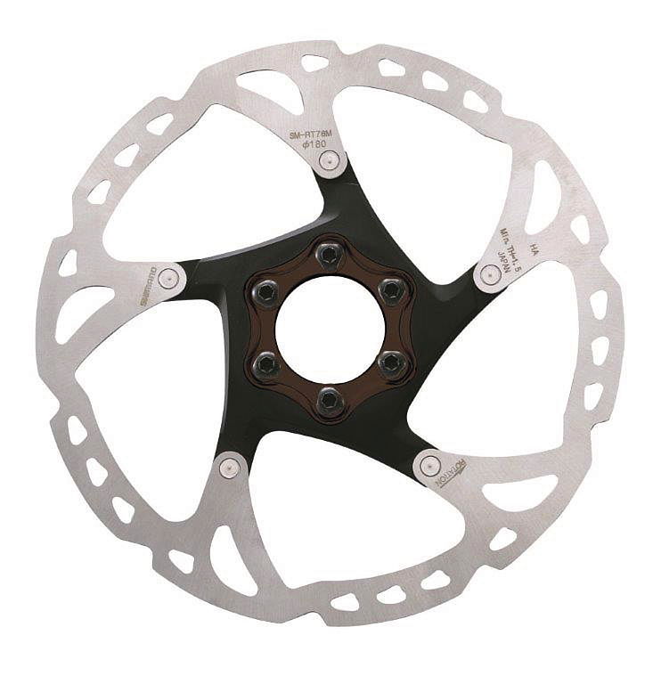 Shimano Bremsscheibe Deore XT SMRT76 6-Loch 203 mm ESMRT76L2 SB-Verpackung