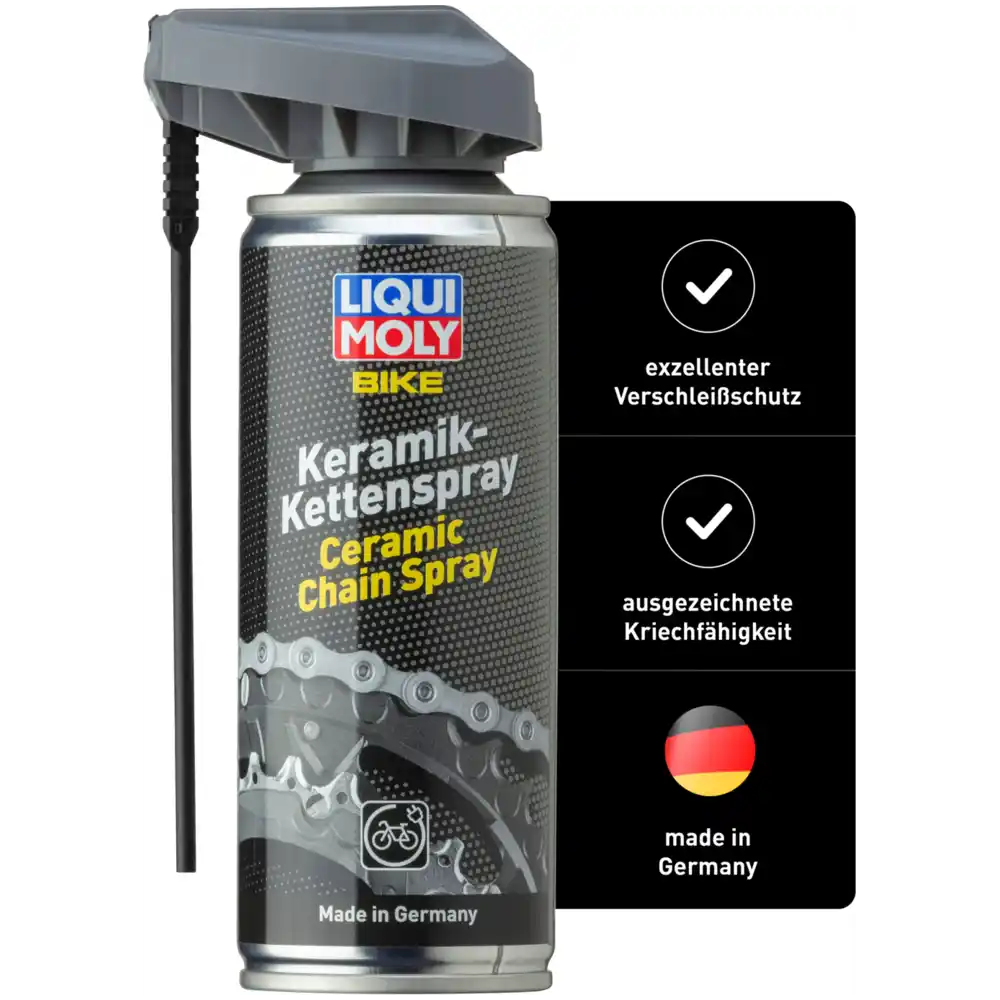 LIQUI MOLY  Bike Keramik-Kettenspray 200 ml schwarz