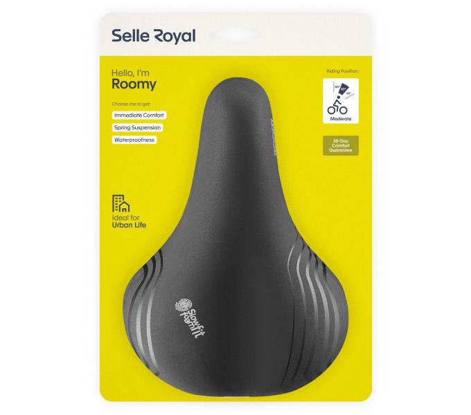 Selle Royal Fahrradsattel Roomy Moderate Unisex