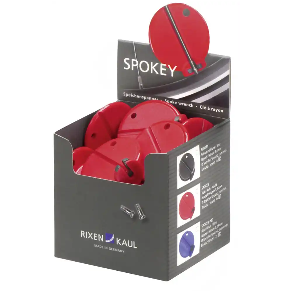 KLICKfix Spokey 3,25 mm / Ø 2,1 mm Lose verpackt rot