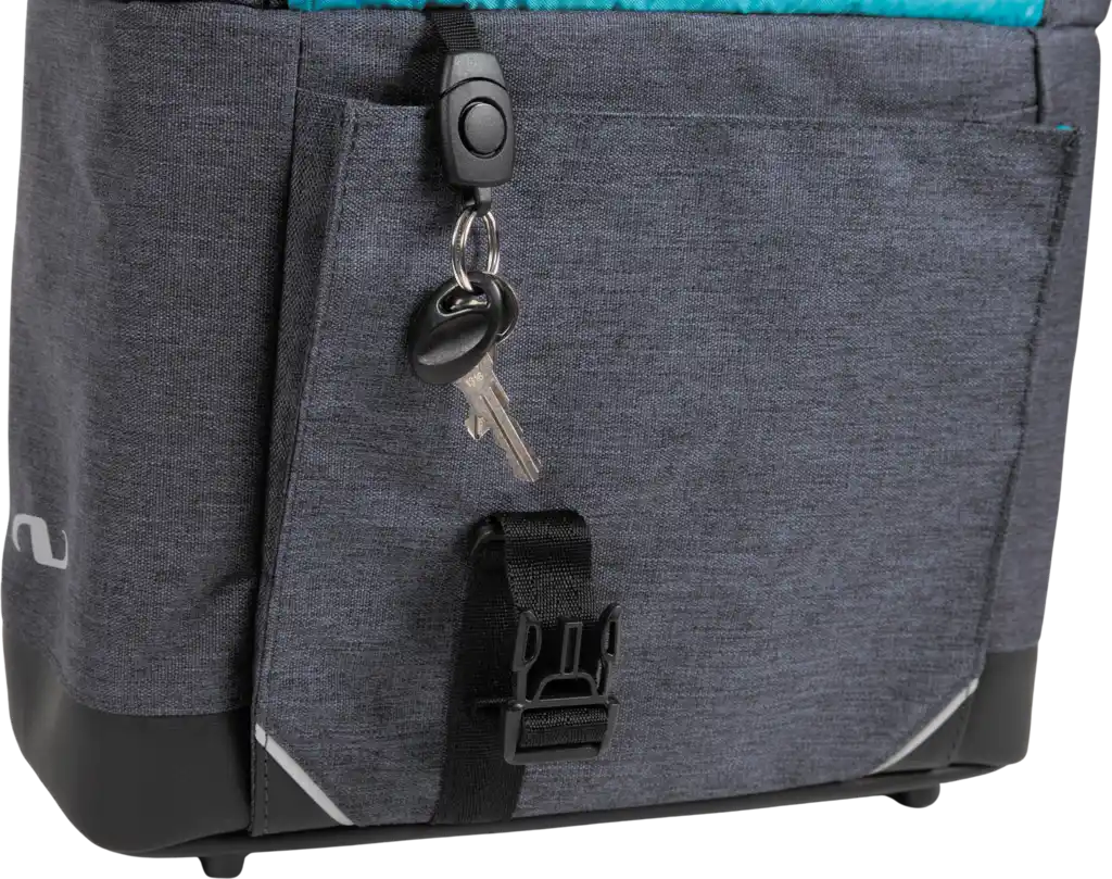 Norco Belford City Seitentasche mit KLICKfix Vario E Haken tweed grey
