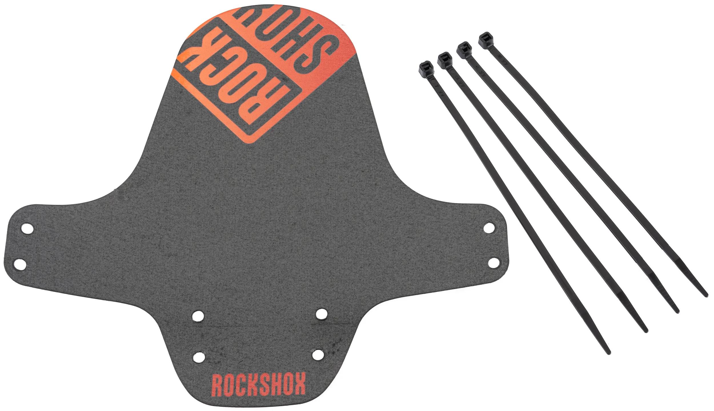 ROCKSHOX VR-STECKBLECH FENDER SCHW REDORG FADE