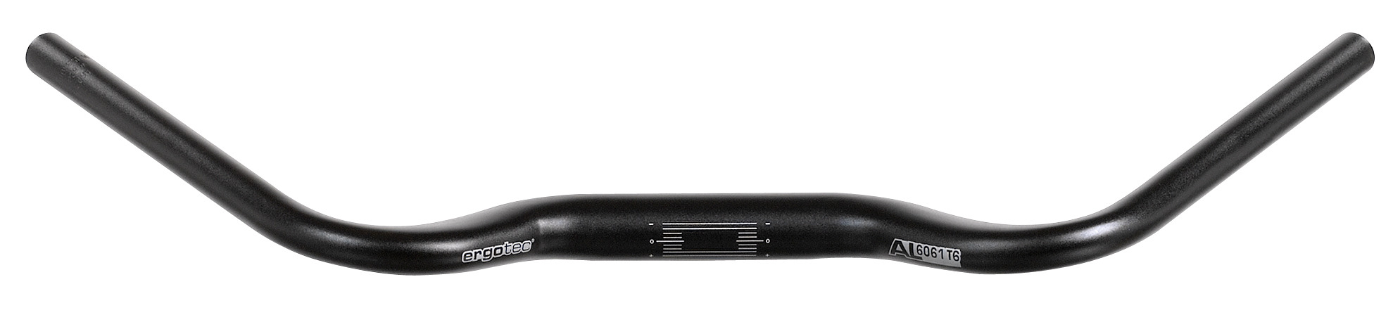 ergotec City-/Trekking Lenkerbügel Aerowing 2 620 mm schwarz sand. 48°/22° 20 mm 31,8 mm