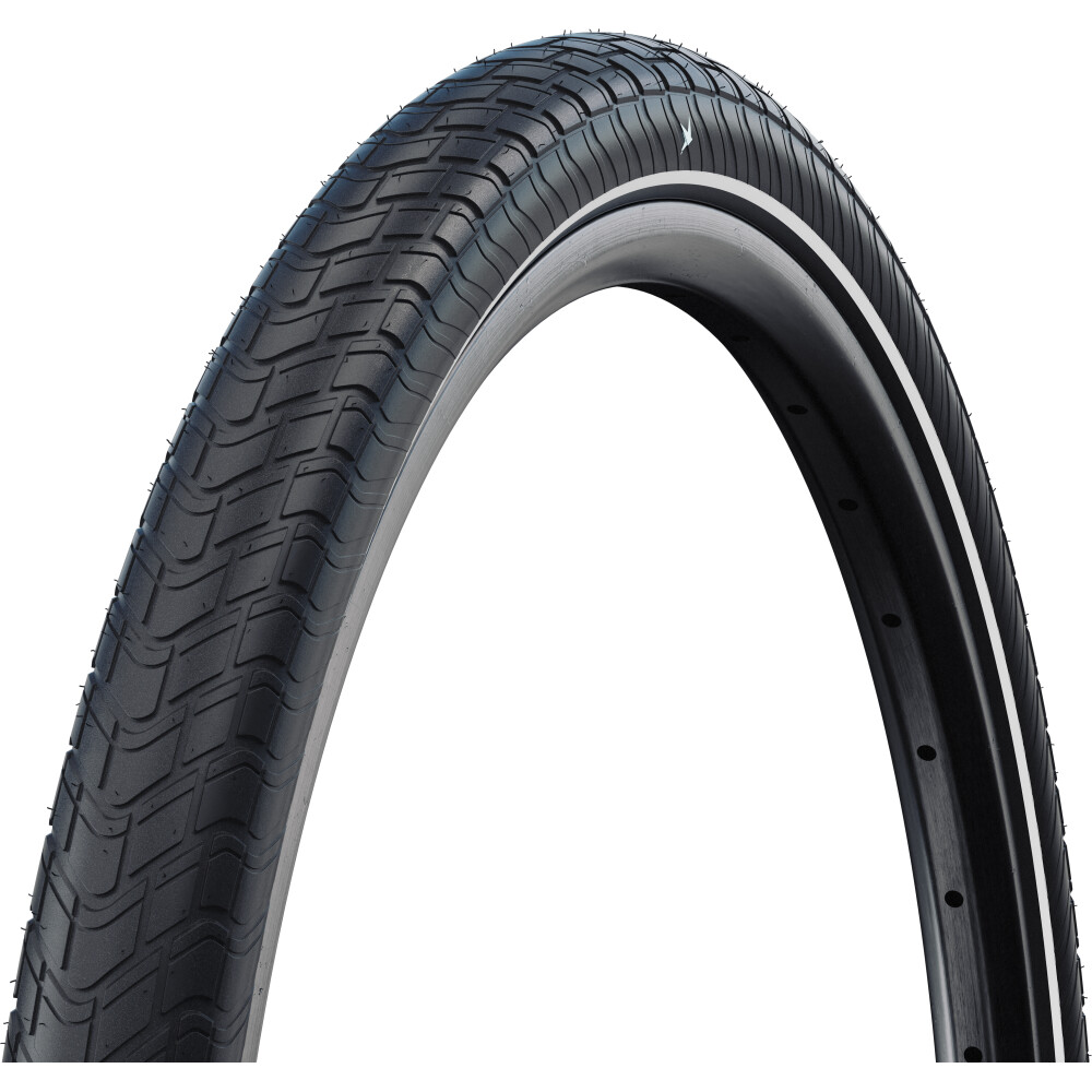 DRAHTREIFEN MOTION BIG APPLE Schwalbe Line RaceGuard Green 55-622 Schwarz/Reflex