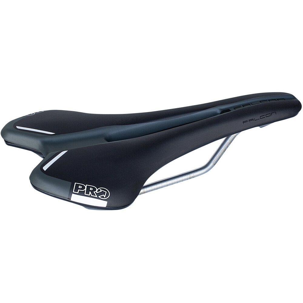 Fahrradsattel Falcon Sport 152 mm Schwarz CrMo Gestell