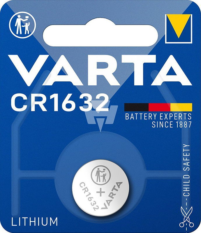 VARTA Knopfzelle CR1632 135 mAh 3 V