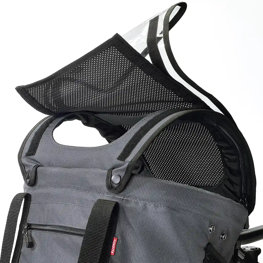 KLICKfix Tiertasche Doggy Sunshade  schwarz