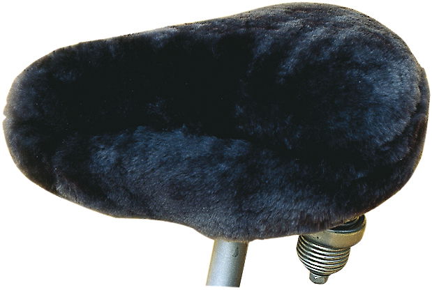 Heitmann Felle Satteldecke Echt Lammfell anthrazit Sportsättel für Sitzfläche ca. 260 x 230