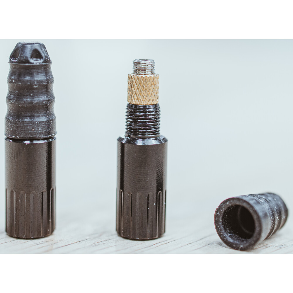 MAXFLOW SV Adapter (Ein Paar 100mm mit Gummikappe)