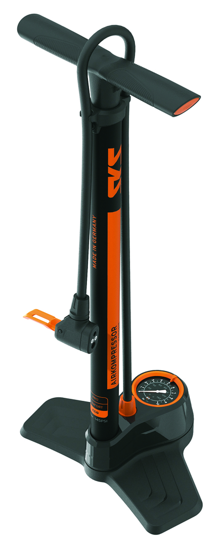 SKS Standpumpe AIRKOMPRESSOR COMPACT 10.0 schwarz/orange 10 bar / 144 PSI