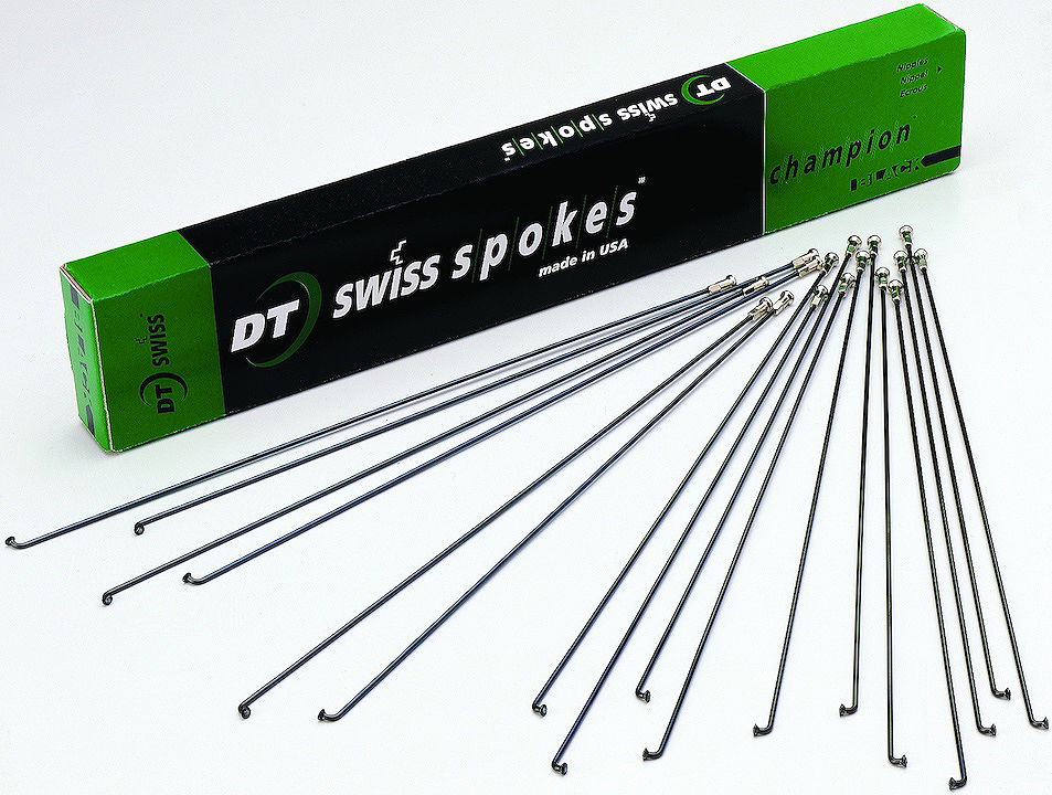 DT Swiss Speiche Champion schwarz schwarz 2 x 252 mm