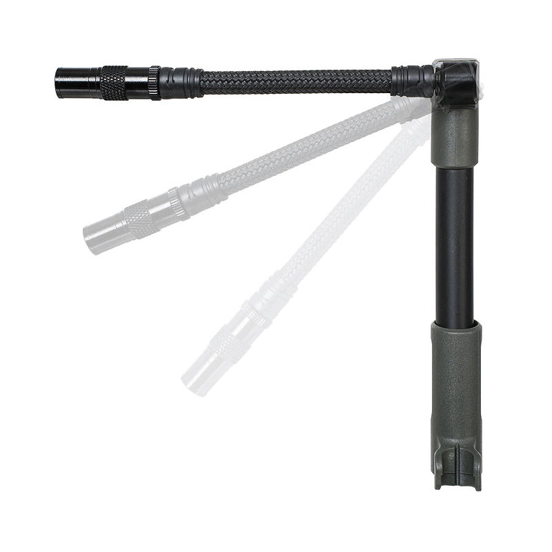 Topeak Dämpferpumpe Nano Shock silber/schwarz 20,7 bar / 300 psi SB-Verpackung