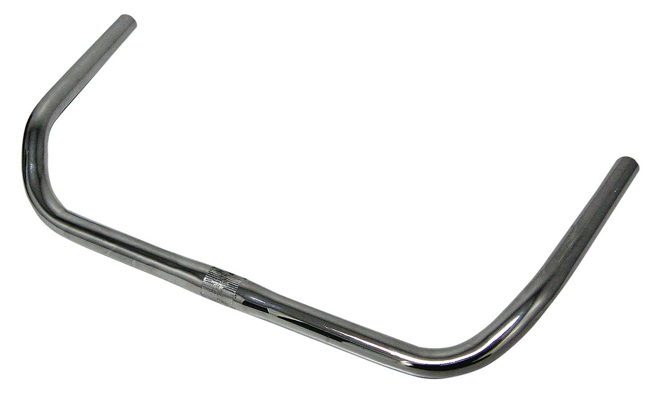 ergotec City-/Trekking Lenkerbügel Englisch 535 mm poliert 77°/0° 62 mm 25,4 mm