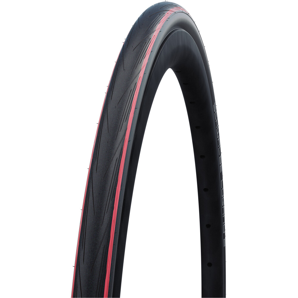 FALTREIFEN SCHWALBE LUGANO II Active Line SiC K-Guard 25-622 Schwarz/Rot