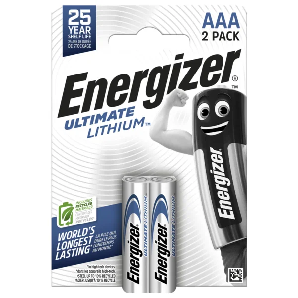 ENERGIZER Batterie Ultimate Lithium L92 1250 mAh 1,5 V